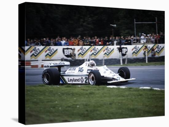 Alan Jones Racing a Williams-Cosworth FW07B, British Grand Prix, Brands Hatch, 1980-null-Premier Image Canvas