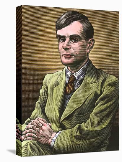 Alan Turing, British Mathematician-Bill Sanderson-Premier Image Canvas