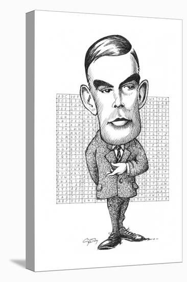 Alan Turing, British Mathematician-Gary Gastrolab-Premier Image Canvas