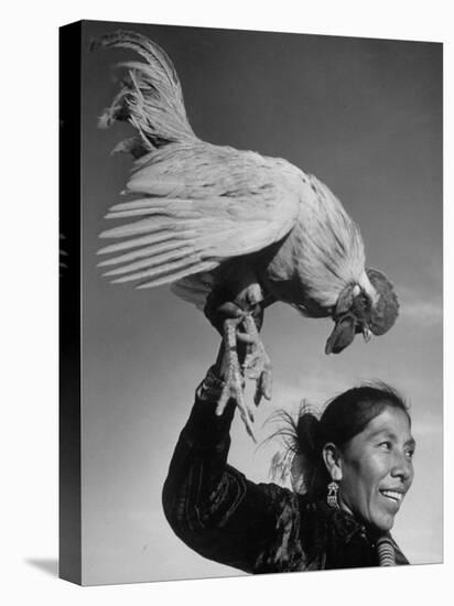 Alarm Clock of Most of the Navajo Miners Is a Rooster-Loomis Dean-Premier Image Canvas