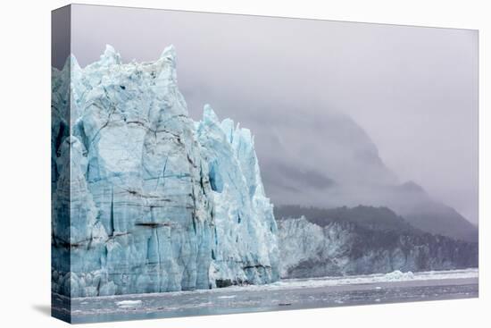 Alaska, Glacier Bay National Park. Margerie Glacier and Forested Mountain-Jaynes Gallery-Premier Image Canvas