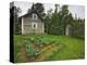 Alaska-Pratt Museum Homestead and Outhouse Built in 1929, Homer, Alaska, USA-Dennis Flaherty-Premier Image Canvas