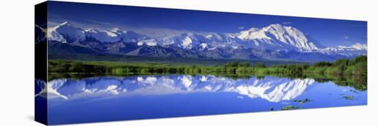 Alaska Range, Denali National Park, Alaska, USA-null-Premier Image Canvas