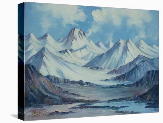 Alaska Range From Richardson Highway-Anna P. Gellenbeck-Premier Image Canvas