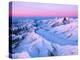 Alaska Range with Alpen Glow, Denali National Park, Alaska, USA-Dee Ann Pederson-Premier Image Canvas