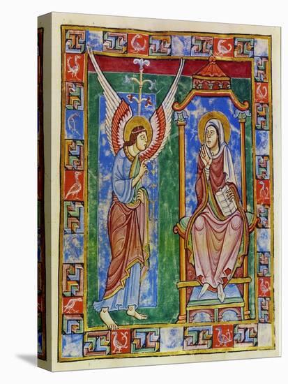 Albani Psalter, Annunciation, 1121-1146-Romanesque-Premier Image Canvas