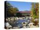 Albany Covered Bridge, Swift River, Kangamagus Highway, New Hampshire, USA-Fraser Hall-Premier Image Canvas