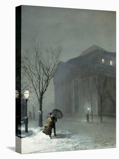 Albany in the Snow, 1871-Walter Launt Palmer-Premier Image Canvas