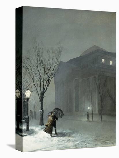 Albany in the Snow-Walter Launt Palmer-Premier Image Canvas