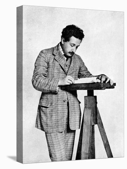 Albert Einstein (1879-195), German-Swiss Mathematician and Theoretical Physicist, 1905-null-Premier Image Canvas