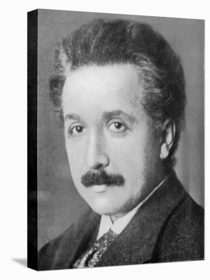 Albert Einstein (1879-195), German-Swiss Mathematician and Theoretical Physicist, C1920-null-Premier Image Canvas