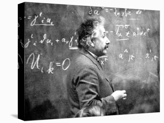 Albert Einstein (1879-1955) Swiss Physicist (German Born) C. 1930-null-Stretched Canvas