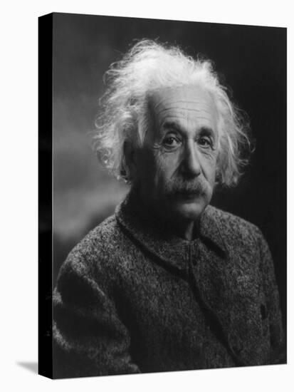 Albert Einstein, 1947-null-Stretched Canvas