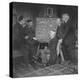 Albert Einstein and Other Physicists at Paul Ehrenfest's Home, Leyden, Netherlands-null-Premier Image Canvas