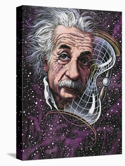 Albert Einstein, German Physicist-Bill Sanderson-Premier Image Canvas
