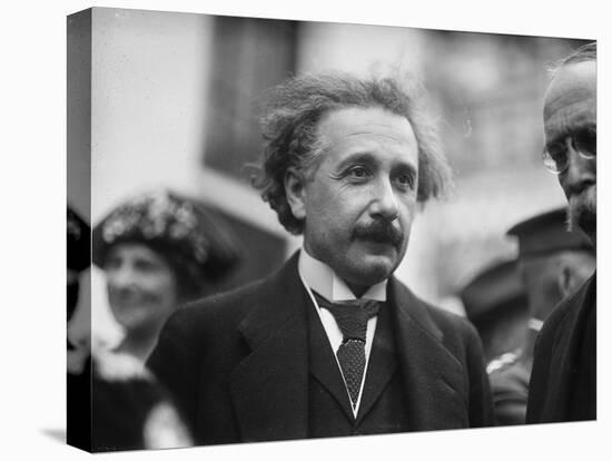 Albert Einstein in Washington, c.1922-Harris & Ewing-Premier Image Canvas