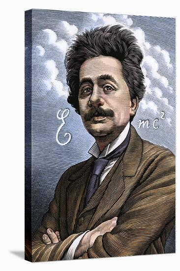 Albert Einstein, Physicist-Bill Sanderson-Premier Image Canvas