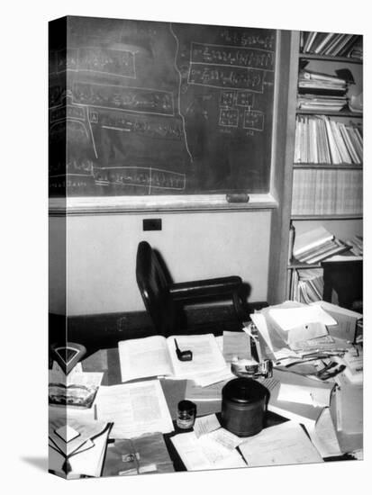 Albert Einstein's Study at the Institute for Advance Study at Princeton University-null-Stretched Canvas