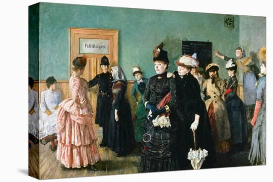 Albertine at the Police Doctor's Waiting Room-Christian Krohg-Premier Image Canvas