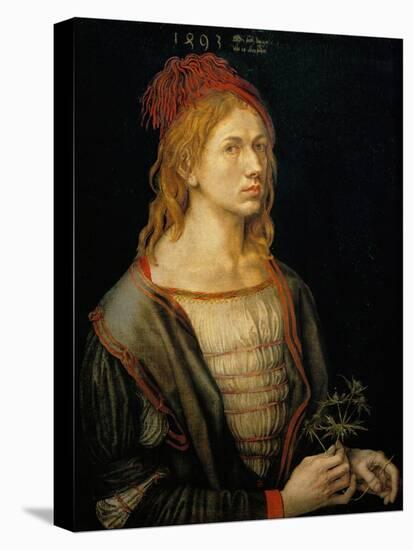 Albrecht Duerer, self-portrait,1493-Albrecht Dürer-Premier Image Canvas