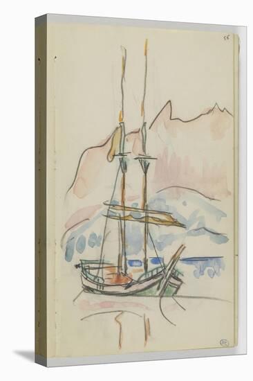 Album : bateau à deux mâts-Paul Signac-Premier Image Canvas