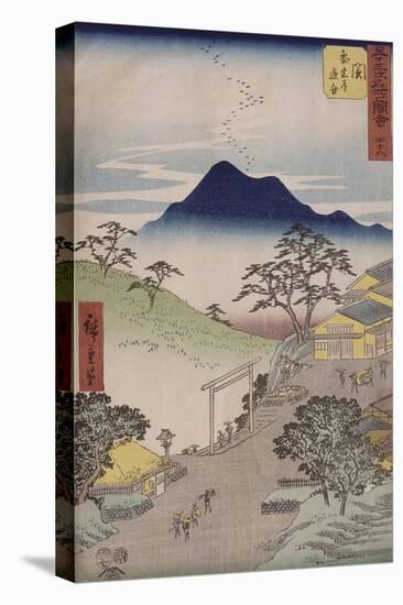 Album de la série des Cinquante-trois relais du Tôkaidô-Ando Hiroshige-Premier Image Canvas