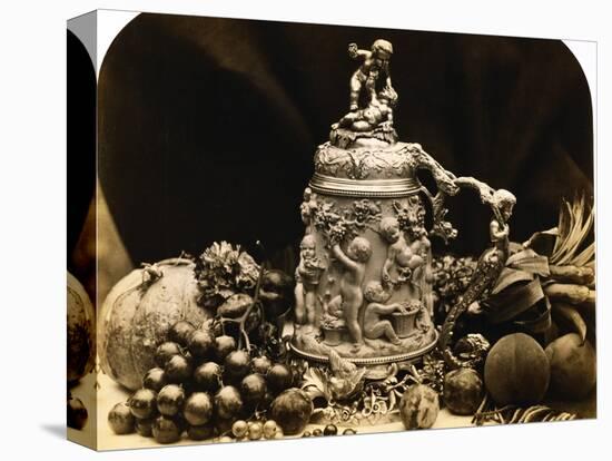 Albumen Print Still Life with Fruit by Roger Fenton-Stapleton Collection-Premier Image Canvas