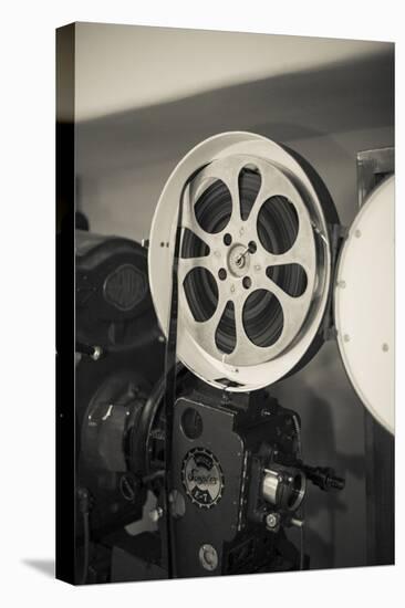 Albuquerque, New Mexico, USA. Central Ave, Route 66 Vintage Film Projector at the Kimo Theater-Julien McRoberts-Premier Image Canvas