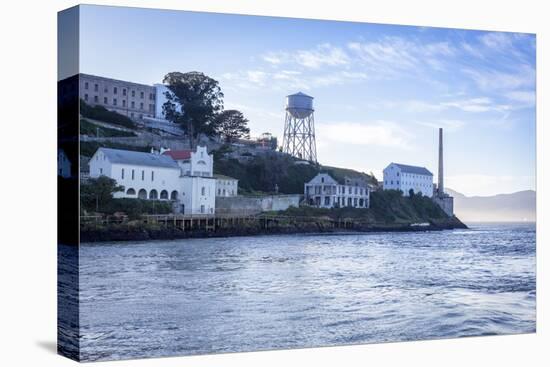 Alcatraz as viewed from a boat, San Francisco, California, United States of America, North America-Charlie Harding-Premier Image Canvas
