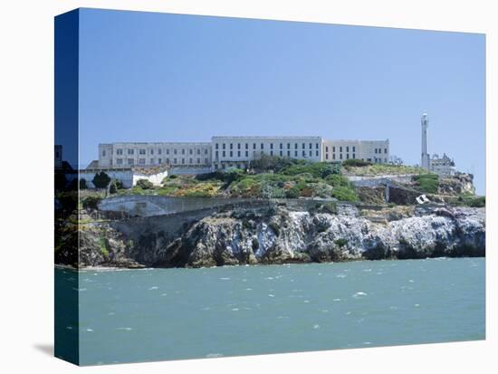 Alcatraz Island, Site of the Infamous Prison, San Francisco, California, USA-Fraser Hall-Premier Image Canvas
