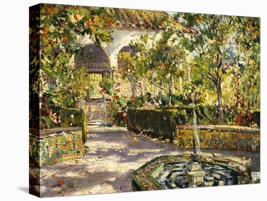 Alcazar Gardens, Seville-Colin Campbell Cooper-Premier Image Canvas