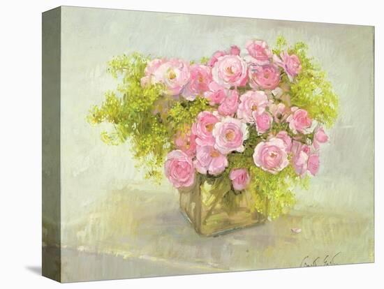 Alchemilla and Roses, 1999-Timothy Easton-Premier Image Canvas