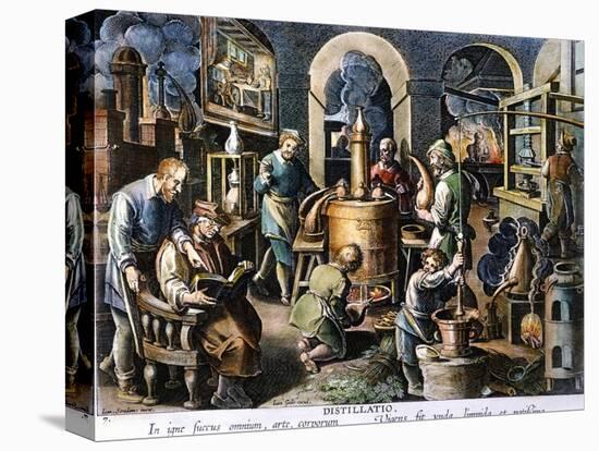Alchemy: Laboratory-Joan Galle-Premier Image Canvas