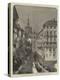 Alessandro Manzoni, the Funeral Procession at Milan-null-Premier Image Canvas