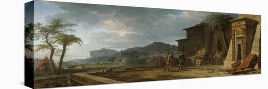 Alexander at the Tomb of Cyrus the Great, 1796-Pierre Henri de Valenciennes-Premier Image Canvas