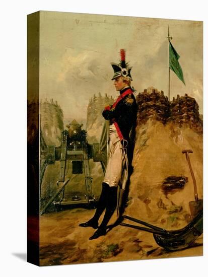 Alexander Hamilton (1757-1804) in the Uniform of the New York Artillery-Alonzo Chappel-Premier Image Canvas