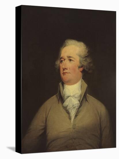Alexander Hamilton, by John Trumbull, 1792, American painting,-John Trumbull-Stretched Canvas