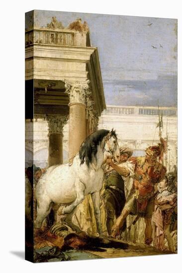 Alexander Taming Bucephalus-Giambattista Tiepolo-Premier Image Canvas