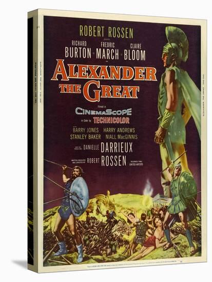 Alexander the Great, 1956, Directed by Robert Rossen-null-Premier Image Canvas