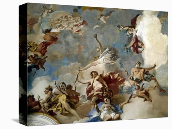 Alexander the Great Among Olympians, 1753-null-Premier Image Canvas