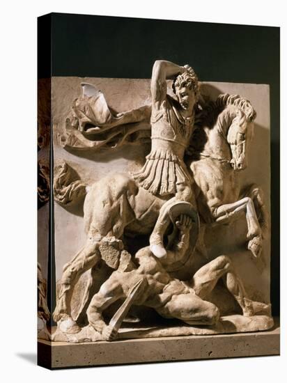 Alexander the Great, Metope, 3rd century BC Greek-null-Premier Image Canvas