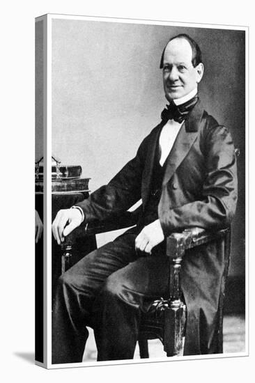 Alexander Turney Stewart, American Entrepreneur and Retailer, 19th Century-MATHEW B BRADY-Premier Image Canvas