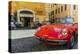Alfa Romeo Duetto spider parked in a cobblestone street of Rome, Lazio, Italy-Stefano Politi Markovina-Premier Image Canvas