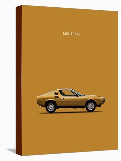 Alfa Romeo Montreal 1972-Mark Rogan-Stretched Canvas