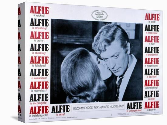 Alfie, Michael Caine, 1966-null-Stretched Canvas