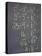 Algebra Equation on Blackboard-null-Premier Image Canvas