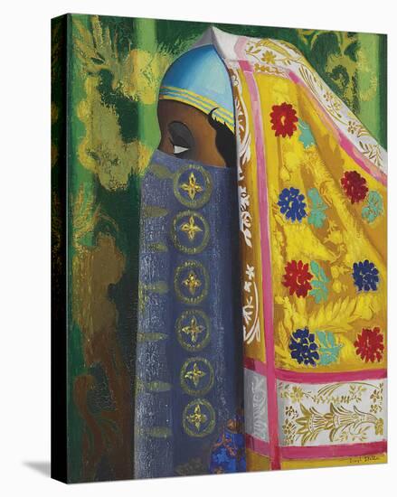 Algerian Woman-Joseph Stella-Stretched Canvas