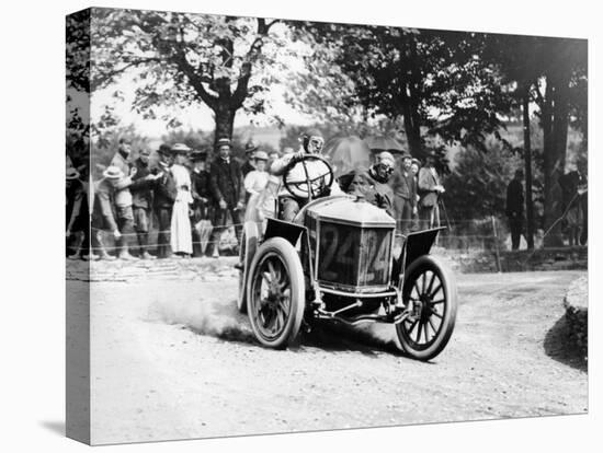 Algernon Guinness Driving a Minerva in the Circuit Des Ardennes, 1907-null-Premier Image Canvas