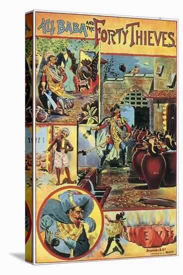 Ali Baba and the Forty Thieves-English School-Premier Image Canvas