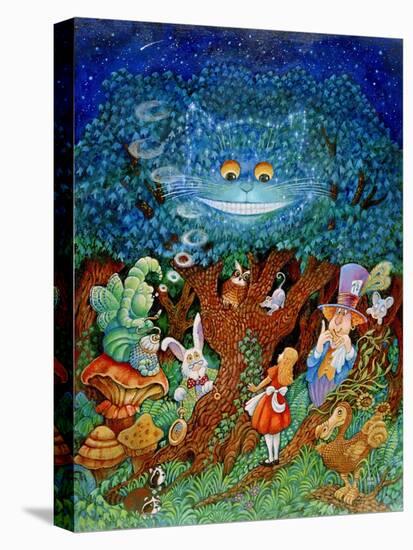 Alice and the Cheshire Cat-Bill Bell-Premier Image Canvas